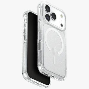 UNIQ LifePro Xtreme Magclick tok iPhone 17 Pro - átlátszó csillogós