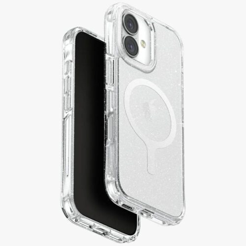UNIQ LifePro Xtreme Magclick tok iPhone 17 - átlátszó csillogós