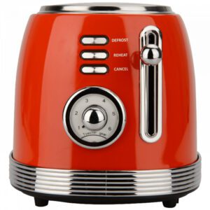 Zilan ZLN7040 Retro kenyérpirító - 850W - piros