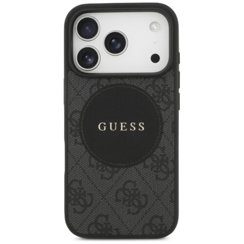 tok Guess 4G Circle Classic Logo MagSafe iPhone 17 Pro tokhoz fekete - Image 2