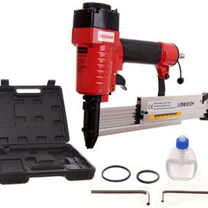 2 az 1-ben pneumatikus szegező és tűzőgép műanyag kofferben (15-50mm) Technic Ns-5040b