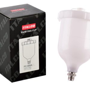 600 ml-es festéktartály Italco festékpisztolyokhoz PC-600A  3/8"  (Új típus!!)