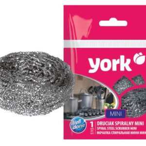 Acél súroló dörzsi MINI 1 db - YORK