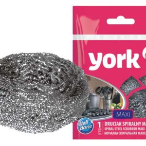 Acél súroló pamacs (dörzsi) MAXI 1 db - YORK