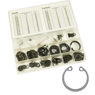 Belső seeger gyűrű készlet műanyag tokban (300 darabos) TC Technic SK2406