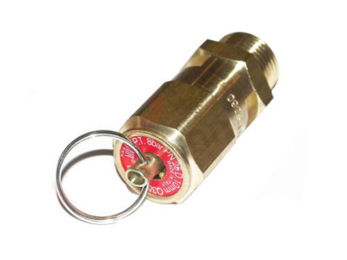 Biztonsági szelep kompresszorhoz 3/8" menetes csatlakozással 8 Bar Air Tek