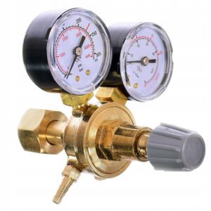 CO2 és Argon mini nyomáscsökkentő - reduktor 2 manométerrel TC Technic ZR-184