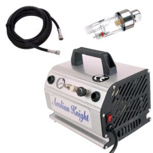 Csúcskategóriás airbrush kompresszor nyomásmérővel