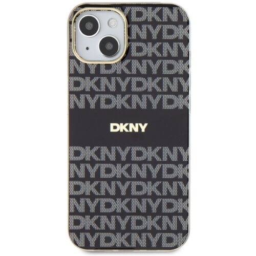 DKNY DKHMP15MHRHSEK IML Mono & Stripe MagSafe-kompatibilis tok iPhone 15 Plus - fekete - Image 2