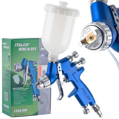 Exkluzív mini festékpisztoly Italco H-951 HVLP 1