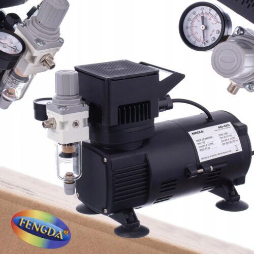 FENGDA AG-420 kompresszor légkeféhez 2x Ventilátor 4