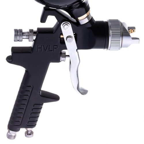 Festékpisztoly hvlp festőfúvókához 2.5mm black tartály 600ml - Image 2