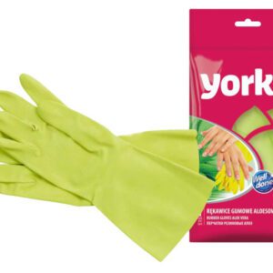 Gumikesztyű Aloe vera M (1 pár)  YORK - CLEAN HOUSE