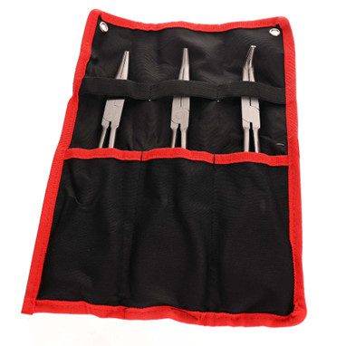 Hosszó fogó készlet szövet tokban 275 mm (3 darabos) TC Technic JC1011