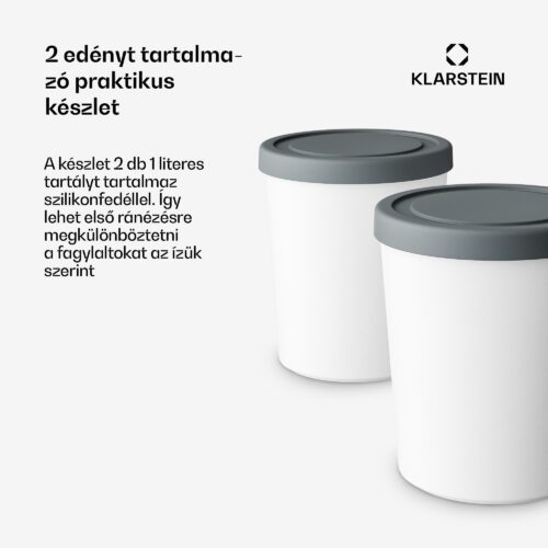 Klarstein Jégkészlet | 1 liter | műanyag | mosogatógépbe alkalmas - Image 2
