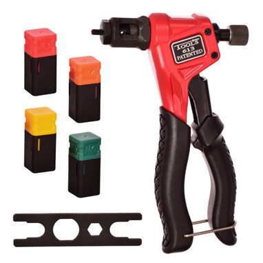 Kézi szegecselőpisztoly vakszegecsanyákhoz M3 M4 M5 M6 TC Technic BT-613-CB