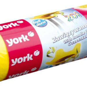 Köthető füles szemeteszsákok 20 liter / 30db - YORK - CLEAN HOUSE