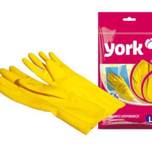 Latex háztartási kesztyű L 1 pár - YORK - CLEAN HOUSE