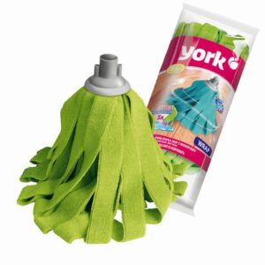 MOP fej hurkolt mikroszálas csíkokból 1db WRAP - YORK - CLEAN HOUSE