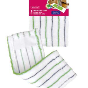 Mikroszálas lapos MOP tartalék fej (utántöltő) 1db  EURO - YORK - CLEAN HOUSE