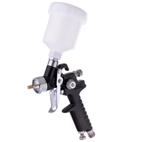 Mini HVLP szórópisztoly 1 mm-es fúvókával TC Technic H-2000P Black (125 ml) - Image 2