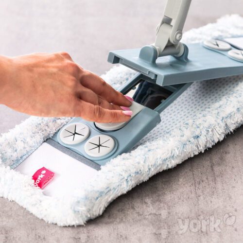 Mágneses lapos MOP és 145cm-es teleszkópos nyél MAGNETIC - YORK - CLEAN HOUSE - Image 2