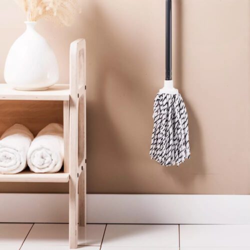 Pamut MOP fej zebra mintával 1db - YORK ZEBRA - CLEAN HOUSE - Image 2