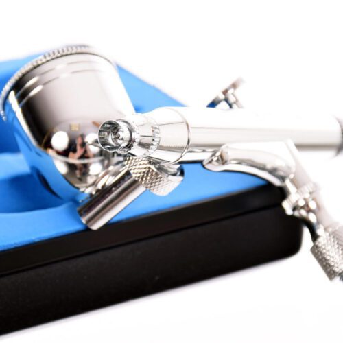 Precíziós airbrush festékszóró oldaltartállyal 0.3 mm-es fúvókával Fengda BD-132 - Image 2