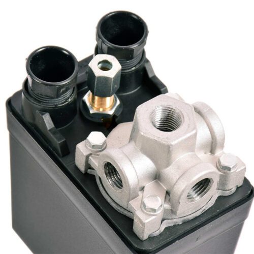Professzionális háromfázisú nyomáskapcsoló nagy kompresszor motorokhoz Ne-Ma MDR300 400V 20A Made In Italy - Image 2