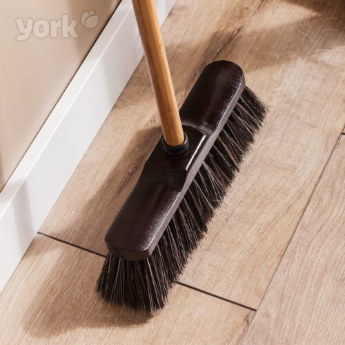 természetes sörtékkel és 120cm-es nyéllel LUX - YORK - CLEAN HOUSE