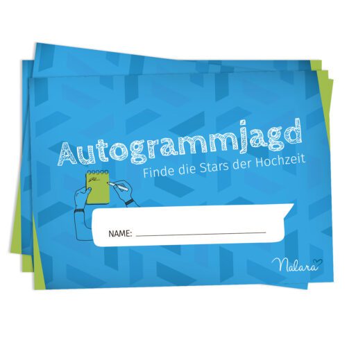 Spielehelden Autogramvadászat 10 kérdés tulajdonságokról 50 db. DIN A5 játékos nyomtatás