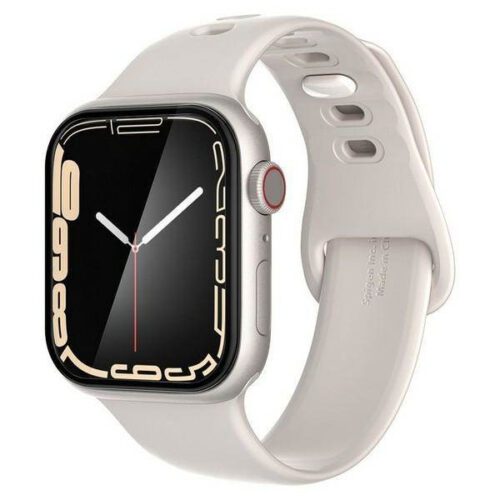 Spigen ProFlex EZ FIT Apple Watch 7 45mm 2db hibrid üveg képernyővédő fólia - Image 2