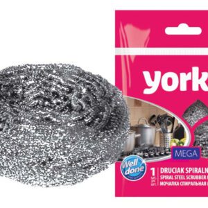 Spirál acél súroló MEGA 1 db - YORK