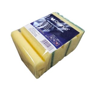 Súrolószivacs csomag zöld súroló felülettel