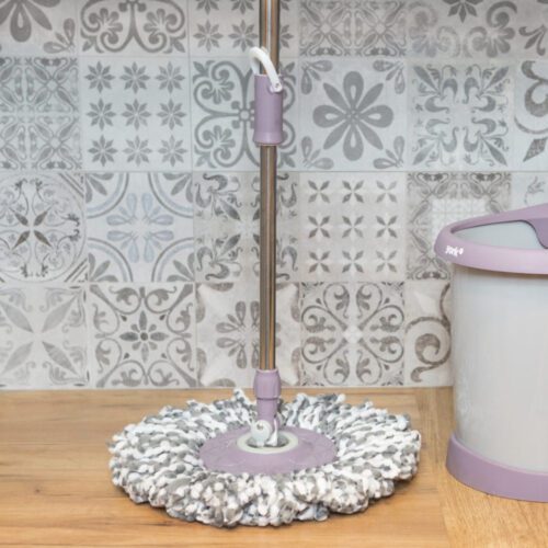 Tartalék mop fej mikroszálas anyagból rotációs felmosóhoz - utántöltő 1db SPEED MAX - YORK - CLEAN HOUSE - Image 2