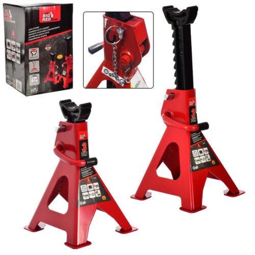 Támasztó állvány szett - Big Red t43001c 3 Tonnás terhelhetőség (1 pár)