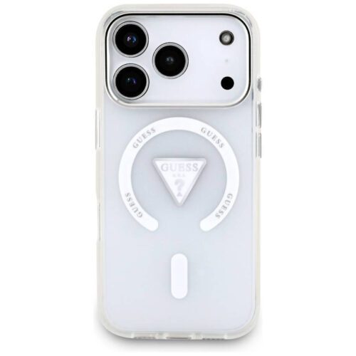 tok Guess IML Gradient Triangle Logo MagSafe iPhone 17 Pro-hoz átlátszó - Image 2
