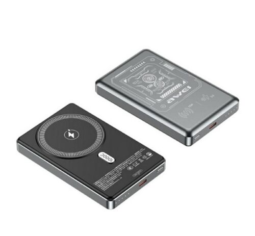 AWEI PA-31 vésztöltő Type-C aljzat (10000mAh