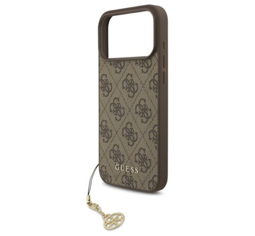 GUESS 4G CHARMS műanyag telefonvédő (textil hátlap
