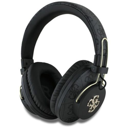 Guess GUBHS72P4FC4MK Metal 4G Logo Bluetooth vezeték nélküli fejhallgató ENC - fekete