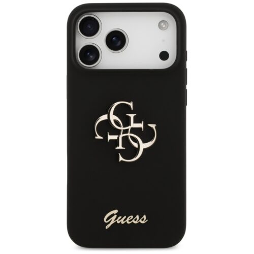 Guess GUHCP17SP4GMGCRK 4G Big Logo Cord Stap Crossbody nyakpántos tok iPhone 17 - fekete - Image 2