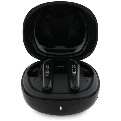 Guess GUTWST7FCEEK Flat Classic Logo Electroplated TWS Bluetooth vezeték nélküli fülhallgató - fekete - Image 2