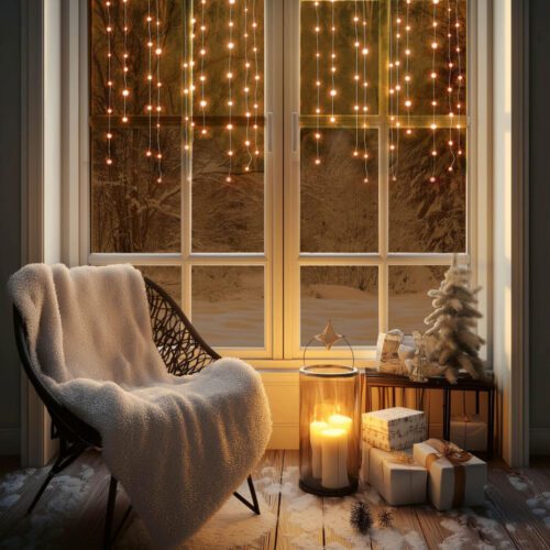 HOME KAF50DLEDWW DOT LED-es fényfüggöny