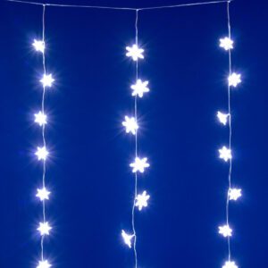 HOME KAF50WH LED-es hópehely fényfüggöny