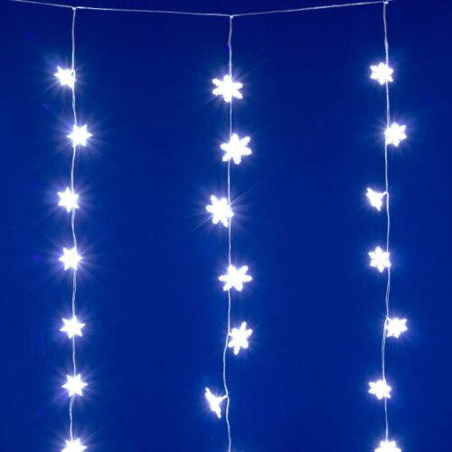 HOME KAF50WH LED-es hópehely fényfüggöny