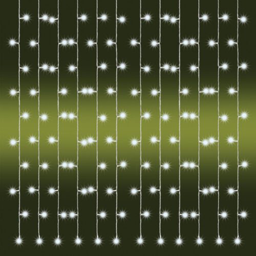 2x1 m / 210 db hidegfehér LED