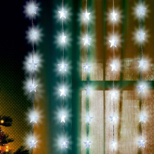 Home KAF 48L LED-es csillag fényfüggöny