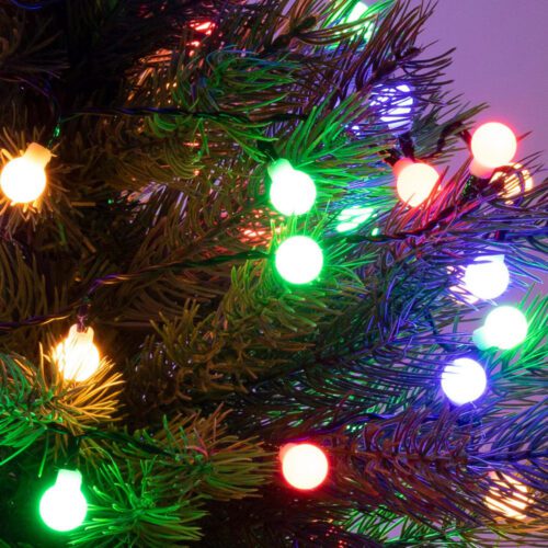 Home KII 100B/M LED-es gömb fényfüzér