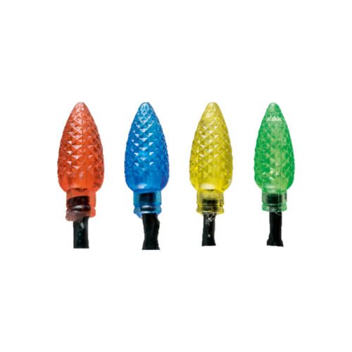 4 m / 40 db színes dekorált LED