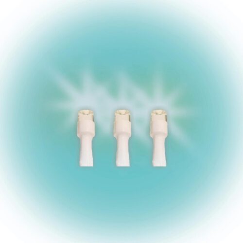 Home KIN 126C/WW LED-es fényfüggöny, 0,9x1,4 m / 126 db melegfehér LED, fehér vezeték, állófényű, hálózati adapter, beltéri kivitel - Image 2